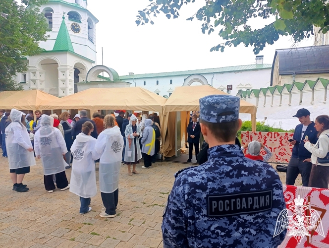 Росгвардейцы обеспечили правопорядок во время летнего фестиваля Дениса Мацуева в Суздале