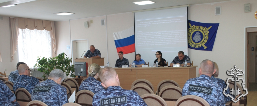 В областном управлении вневедомственной охраны подвели итоги служебной деятельности за истекший период 2025 года