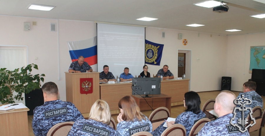 В областном управлении вневедомственной охраны подвели итоги служебной деятельности за истекший период 2025 года