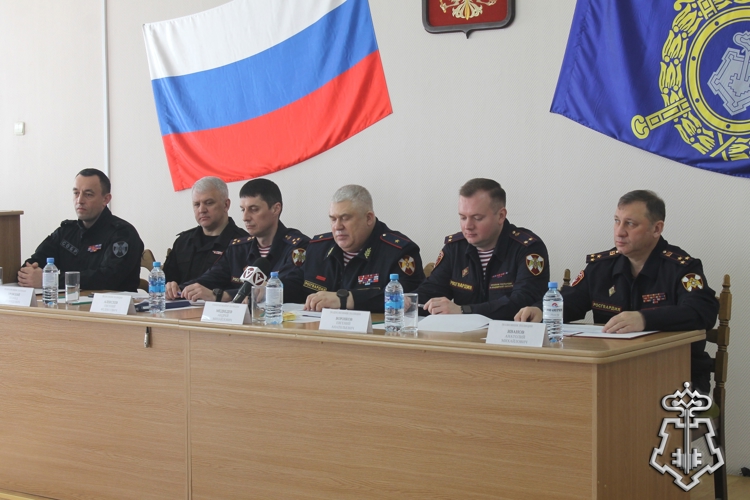 В преддверии 10-летия Росгвардии в территориальном Управлении прошел брифинг для журналистов