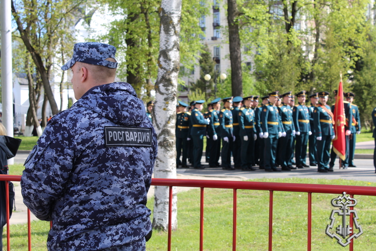 Владимирские росгвардейцы приняли участие в праздничных мероприятиях Дня Победы