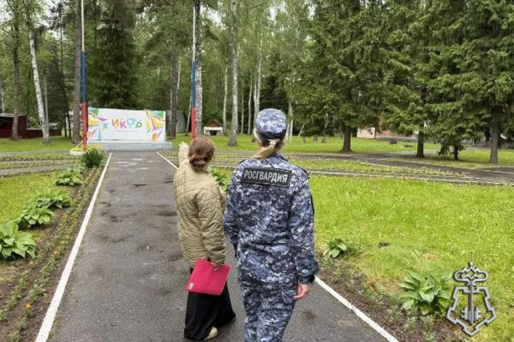 Сотрудники Росгвардии проводят приемку детских лагерей во Владимирской области