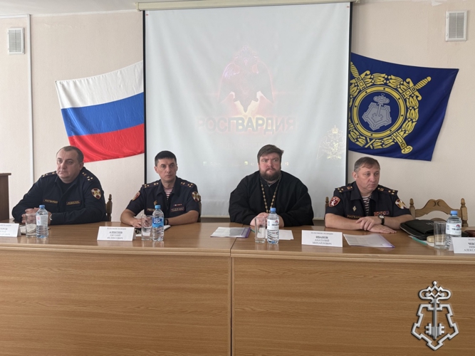 В Управлении вневедомственной охраны Росгвардии во Владимире подвели итоги работы за 7 месяцев 2026 года