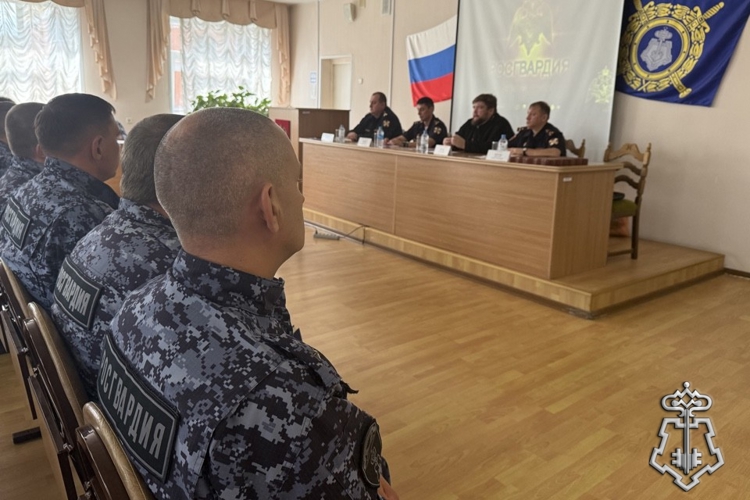 В Управлении вневедомственной охраны Росгвардии во Владимире подвели итоги работы за 7 месяцев 2026 года